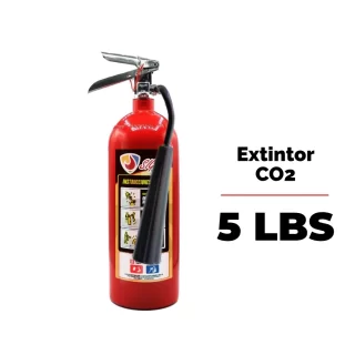 Extintor de CO2 de 5 lb - SIGAL EXTINTORES