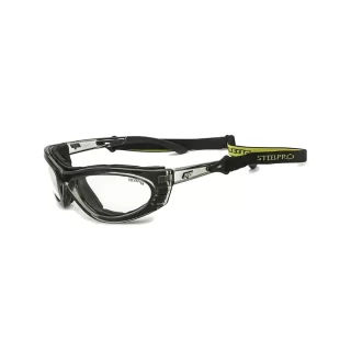 Lente Turbine Claro Marco Gris Antiempañante STEELPRO AL-SP-0032
