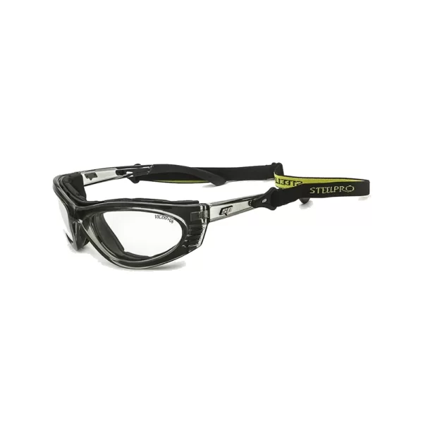 Lente Turbine Claro Marco Gris Antiempañante STEELPRO AL-SP-0032