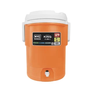 Termo 5 Galones Modelo King - Marca NYC - 0160-N - Color Naranja